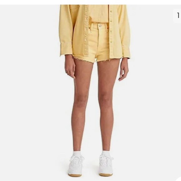 women's Levi's 501 original Jean short - Picture 4 of 4